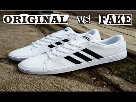 adidas neo baseline orginal vs fak|real vs fake adidas.